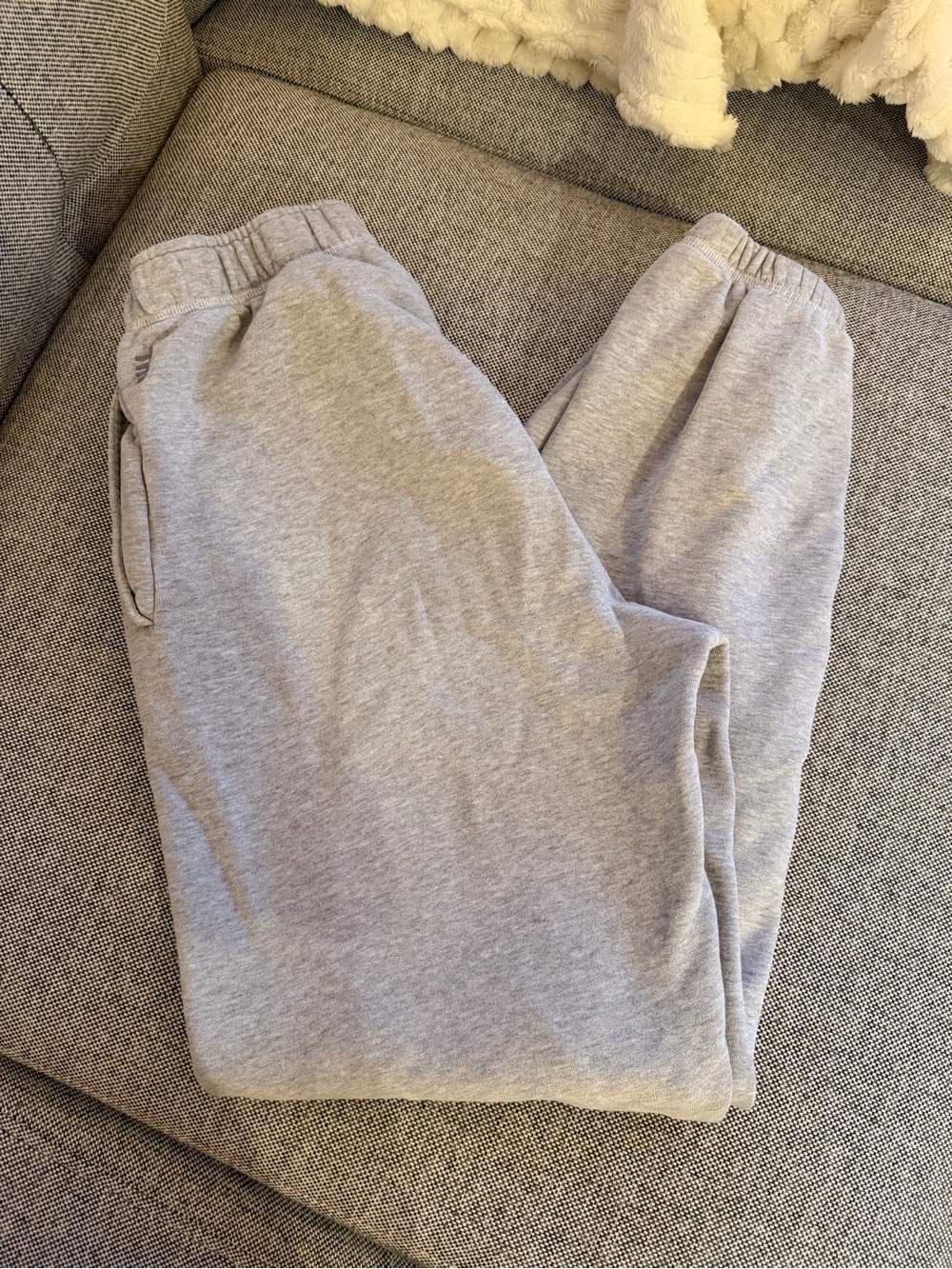 Aritzia cozy fleece boyfriend joggers